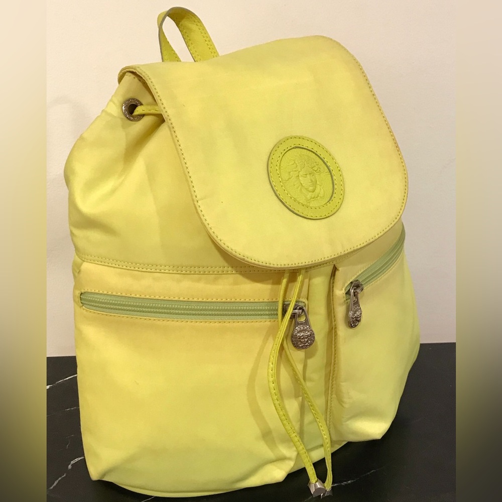 GIANNI VERSACE Signature Nylon Backpack π - Picture 13 of 17
